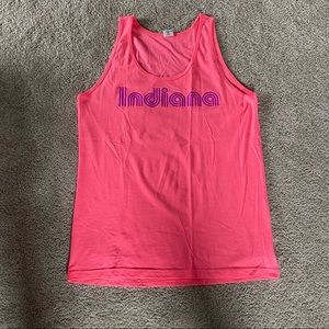 Indiana University Neon Tank